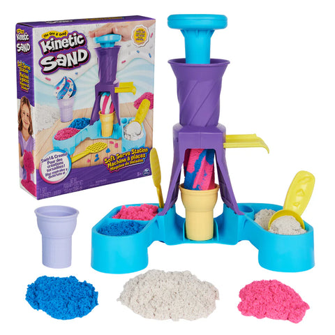 kinetic sand soft serve station