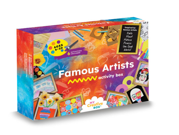 famous artists craft and activity box