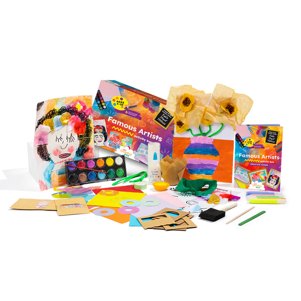 famous artists craft and activity box