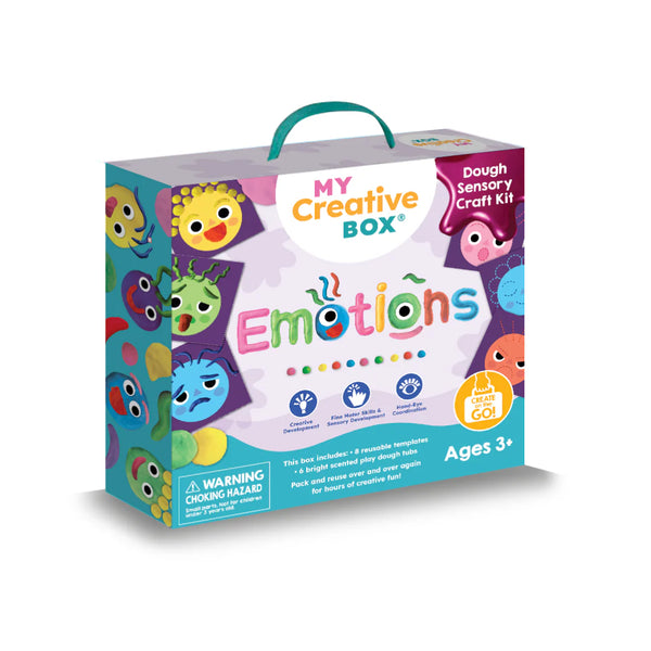 emotions dough sensory craft kit