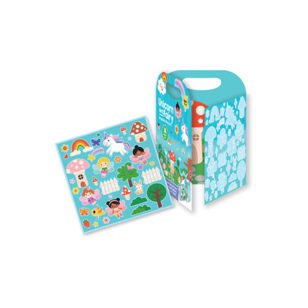 unicorn and fairy magnetic play set