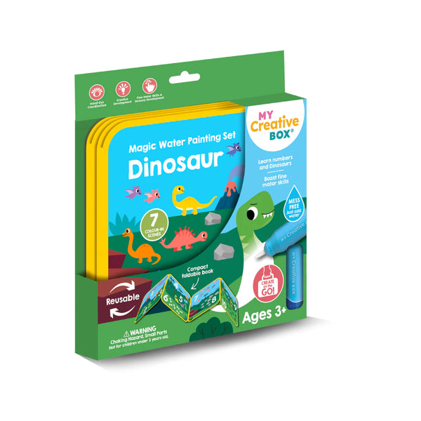 dinosaur magic water painting set