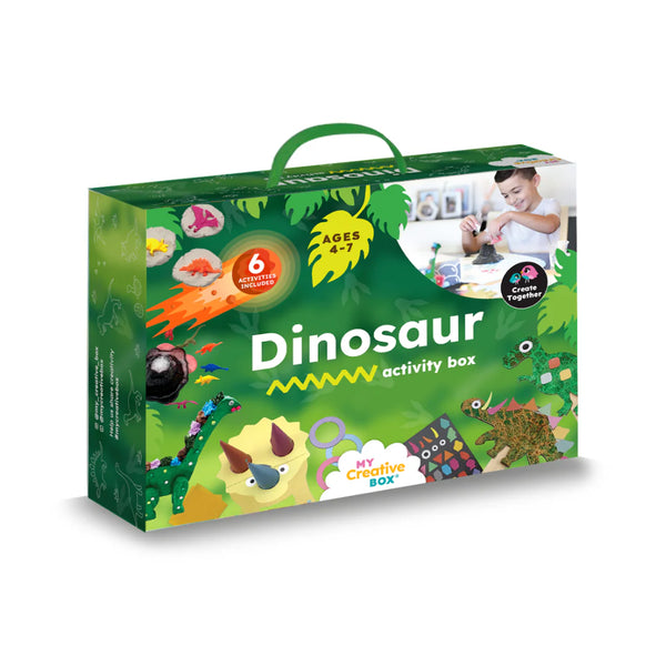 dinosaur craft and activity box