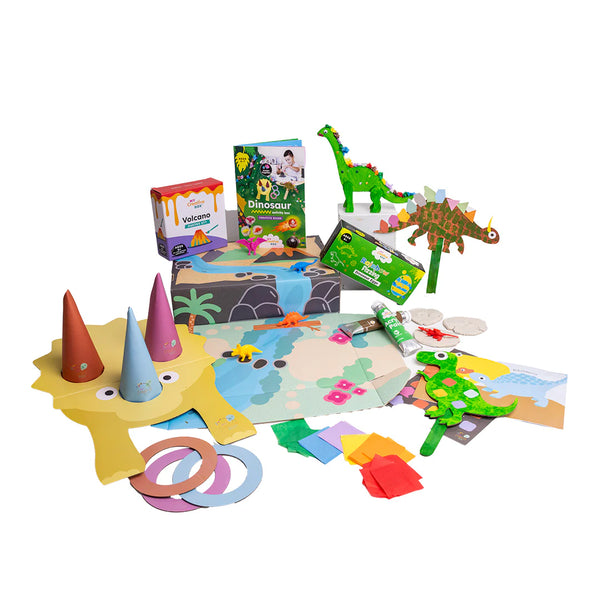 dinosaur craft and activity box