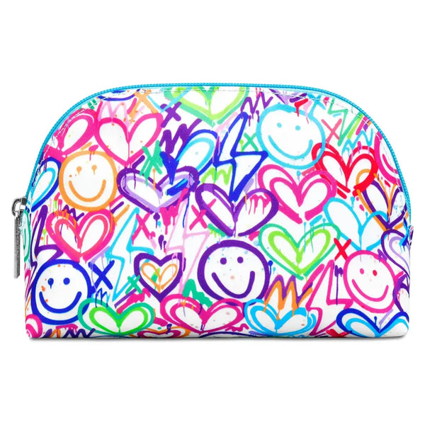 corey paige lightning love cosmetic bag