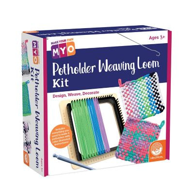 myo pot holder weaving loom kit and refill