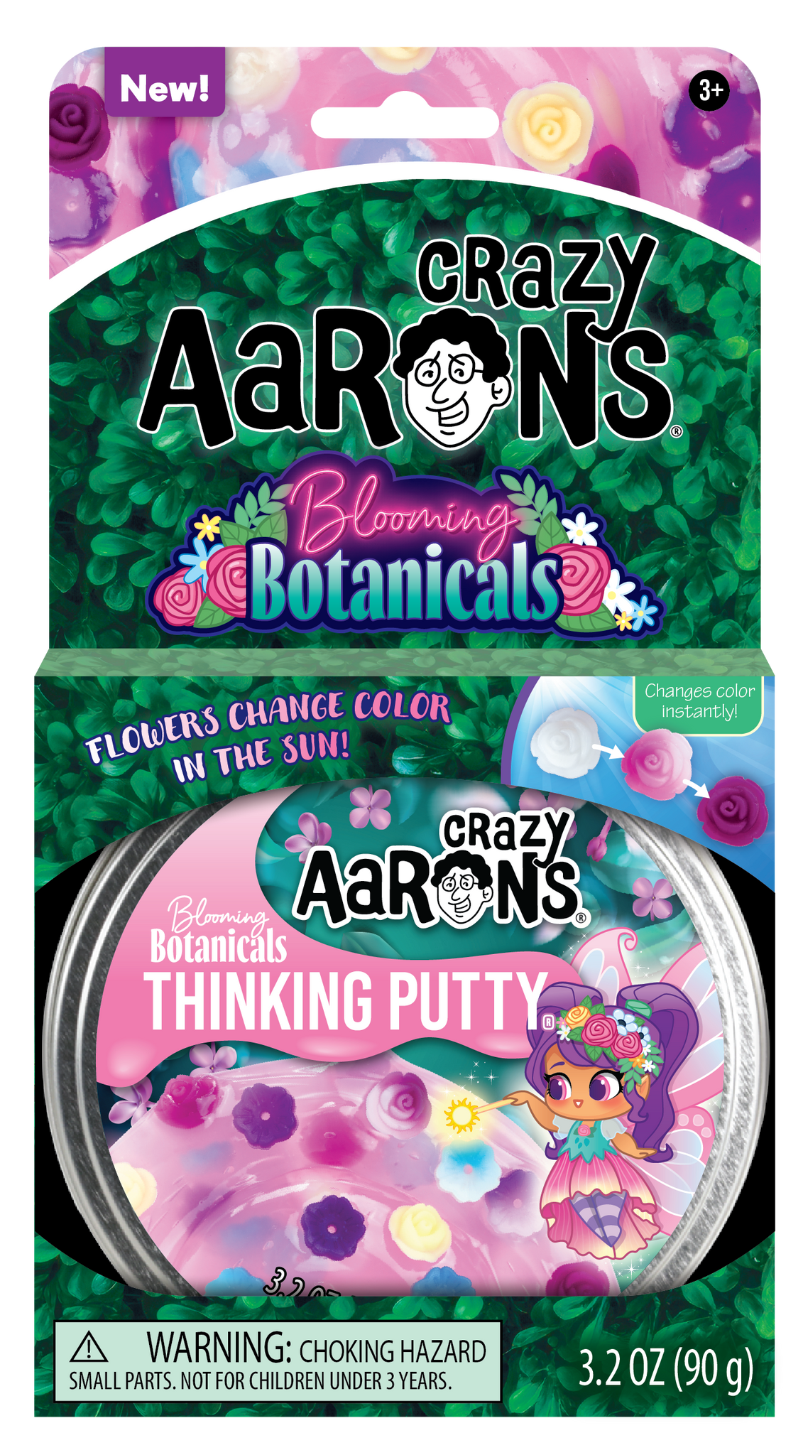 crazy aaron’s thinking putty - blooming botanicals