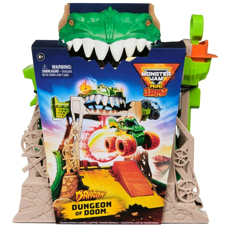 monster jam mini jams dragon dungeon of doom