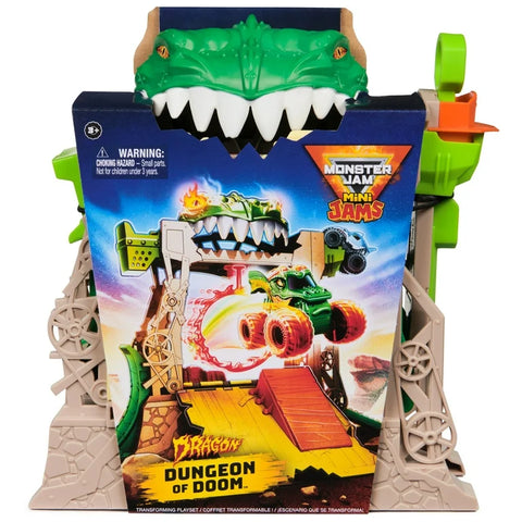monster jam mini jams dragon dungeon of doom