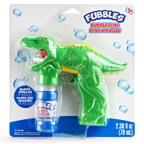 fubbles dino bubble blaster