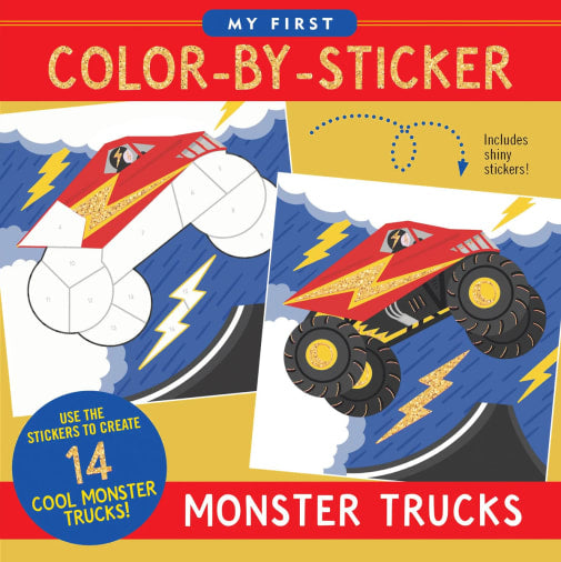 my first color by sticker book - assorted titles
