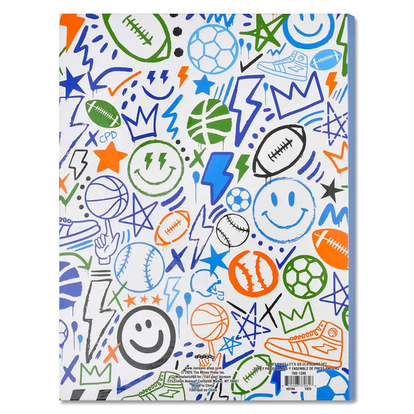 clipboard set - assorted designs