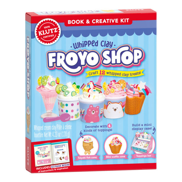 whipped clay froyo shop