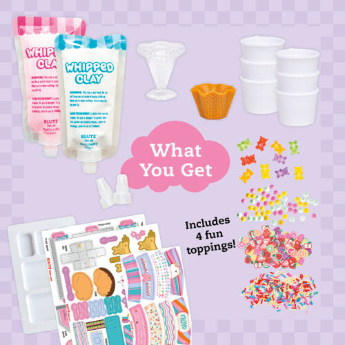 whipped clay froyo shop