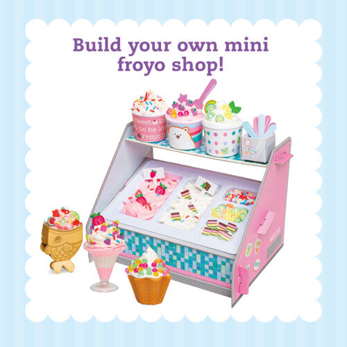 whipped clay froyo shop