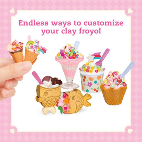 whipped clay froyo shop