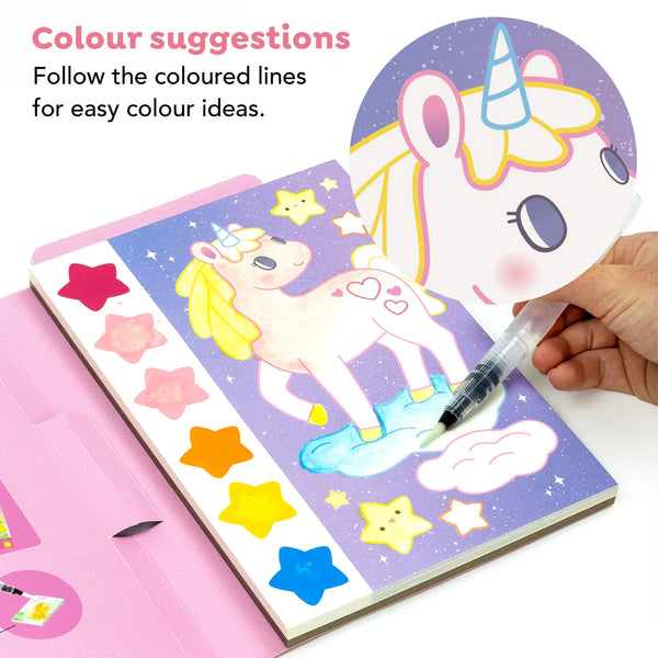 paint a picture set - unicorn skies