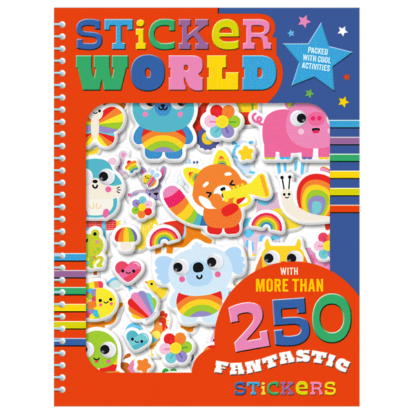 sticker world activity book
