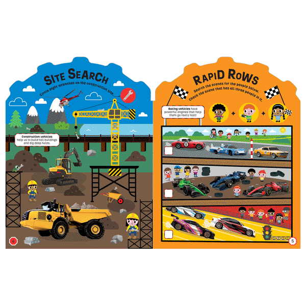 mighty machines activity book