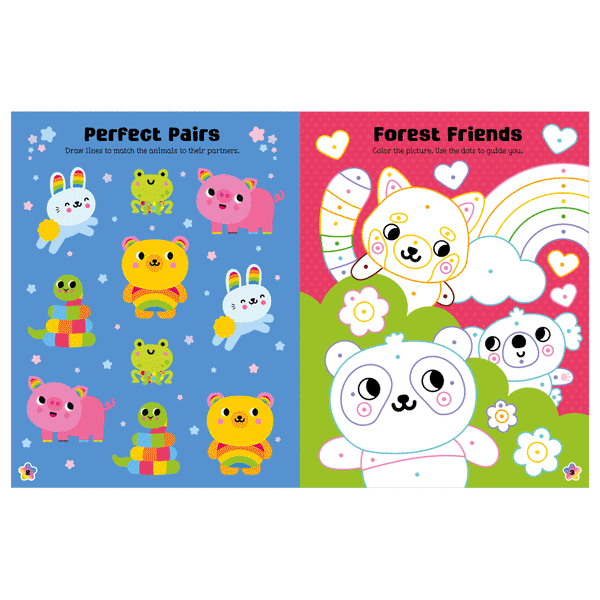 rainbow kingdom activity book