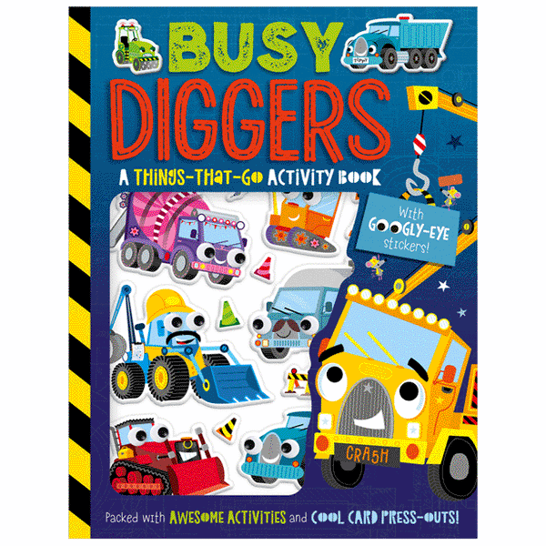 busy diggers activity book
