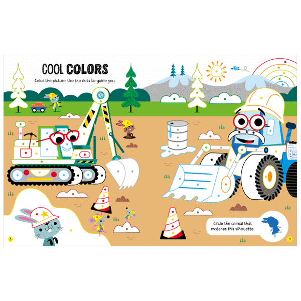 busy diggers activity book