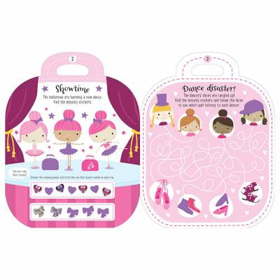 my pretty pink dance purse activity/sticker book