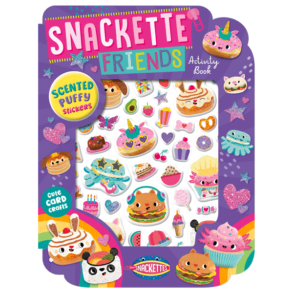 snackette friends activity book