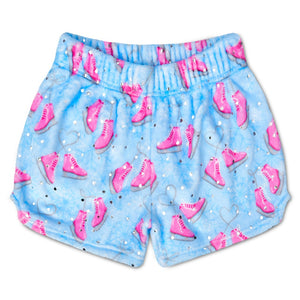 snowy skates fuzzie shorts