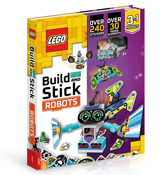 lego robots - build and stick