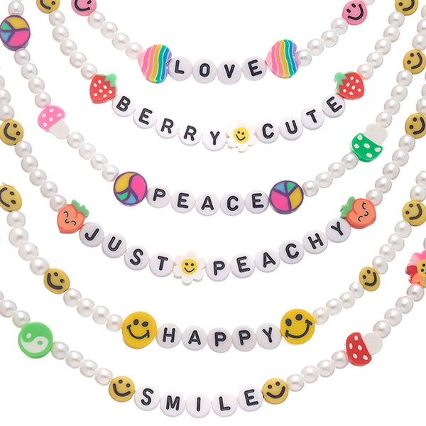 straight up charmed necklace