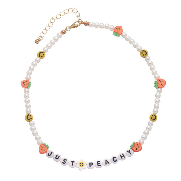 straight up charmed necklace