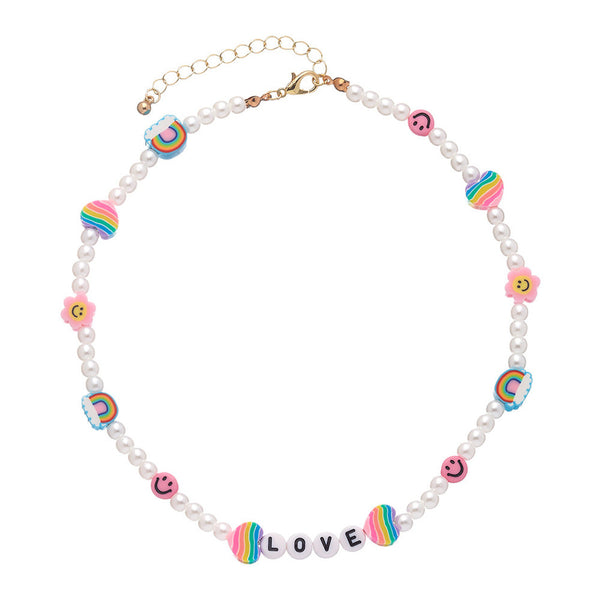 straight up charmed necklace