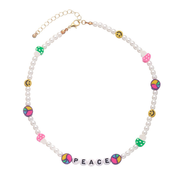 straight up charmed necklace