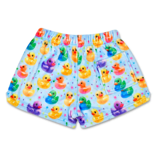 feeling ducky fuzzie shorts