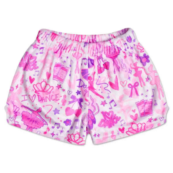 corey paige love to dance fuzzie shorts
