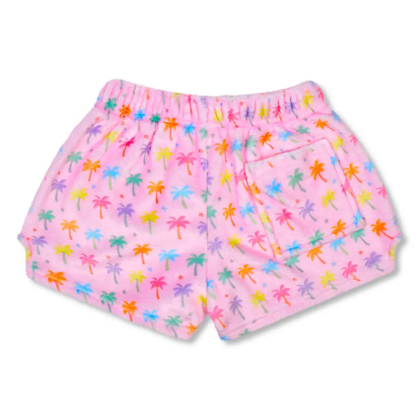 palm paradise fuzzie shorts