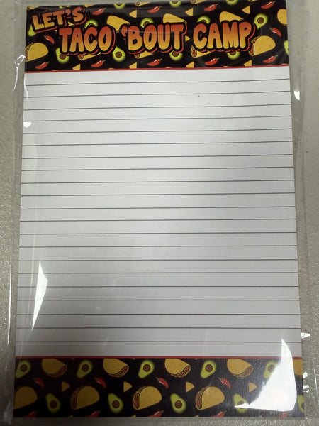 camp stationery - assorted styles