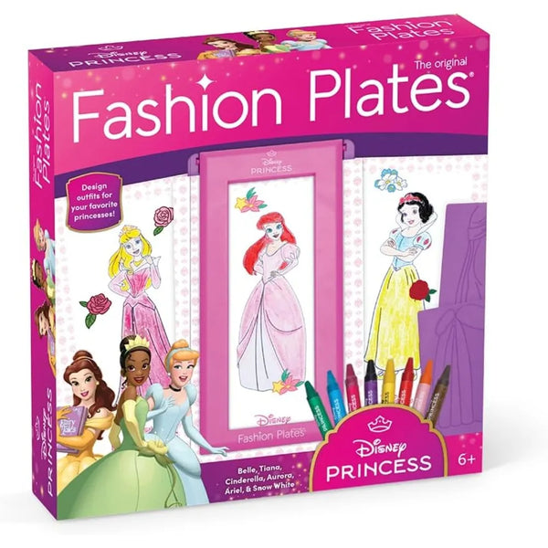 fashion plates - disney princess