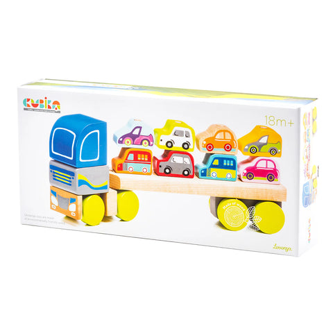 cubika truck with cars