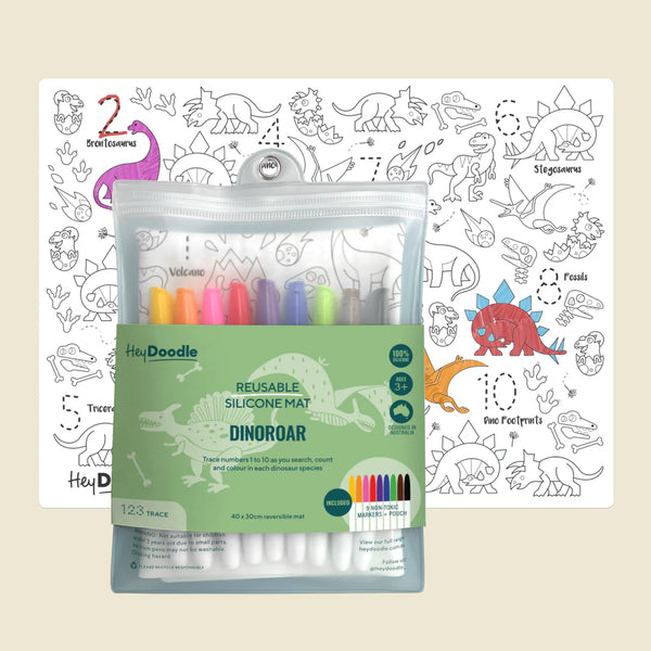reusable silicone activity mat