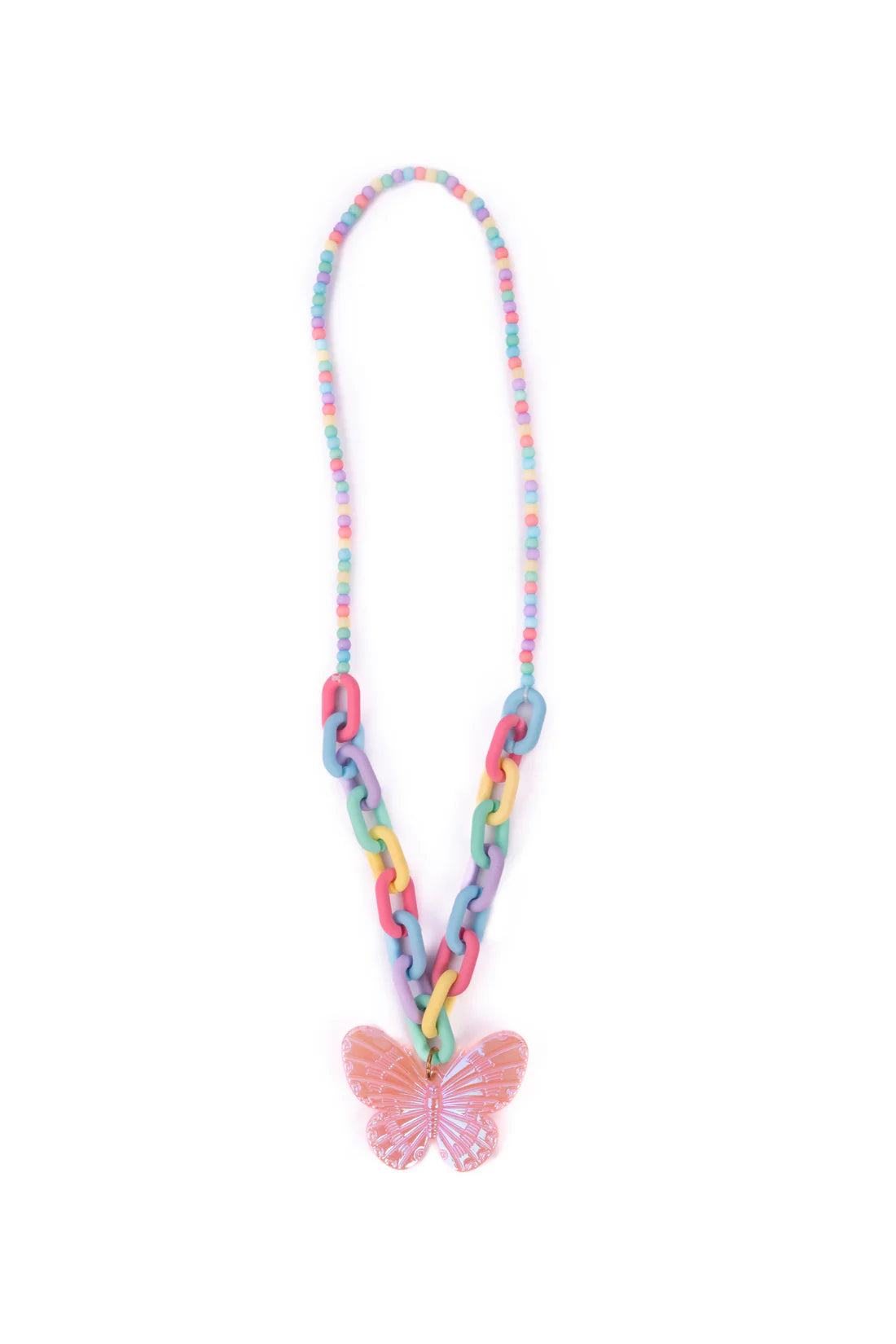 kaleidoscope butterfly necklace