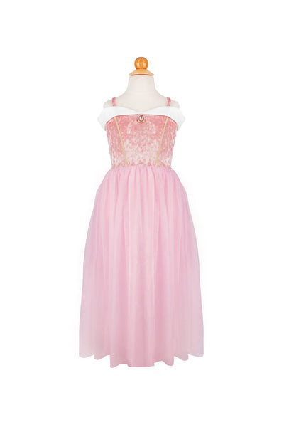 velvety soft sleeping sweetheart princess gown