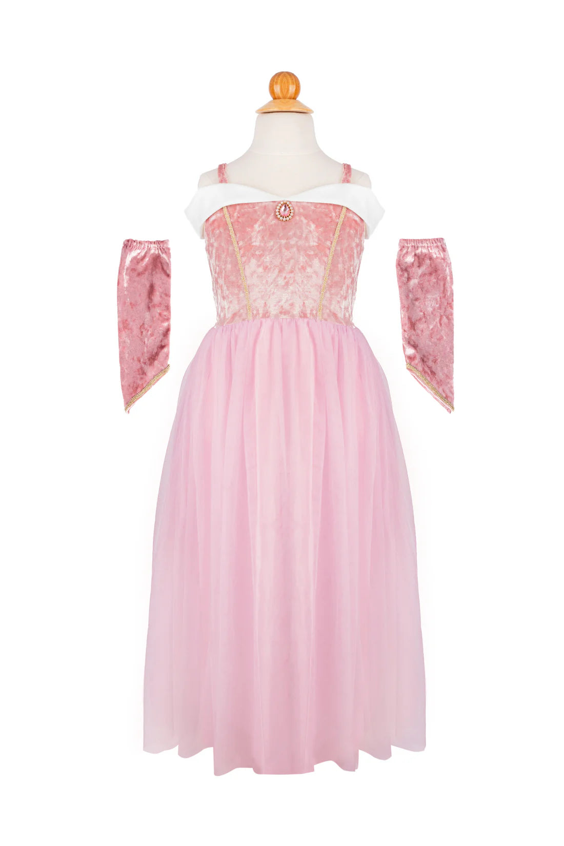 velvety soft sleeping sweetheart princess gown