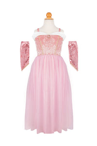 velvety soft sleeping sweetheart princess gown
