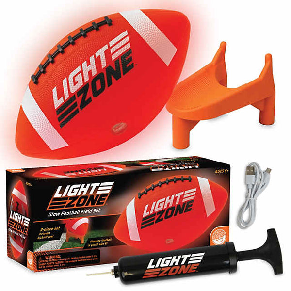 glow football field set