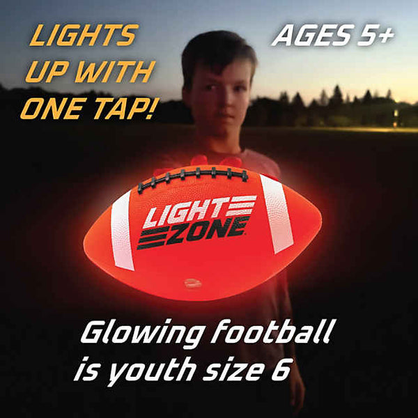 glow football field set