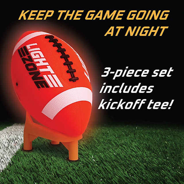 glow football field set
