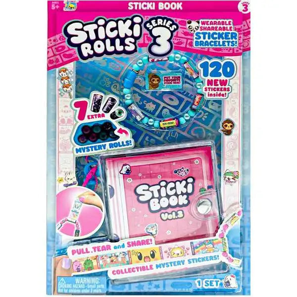 sticki rolls with sticki book series 3