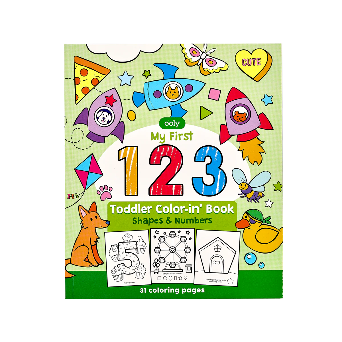 toddler color in book